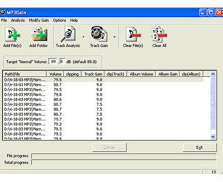 Analyze your MP3 files